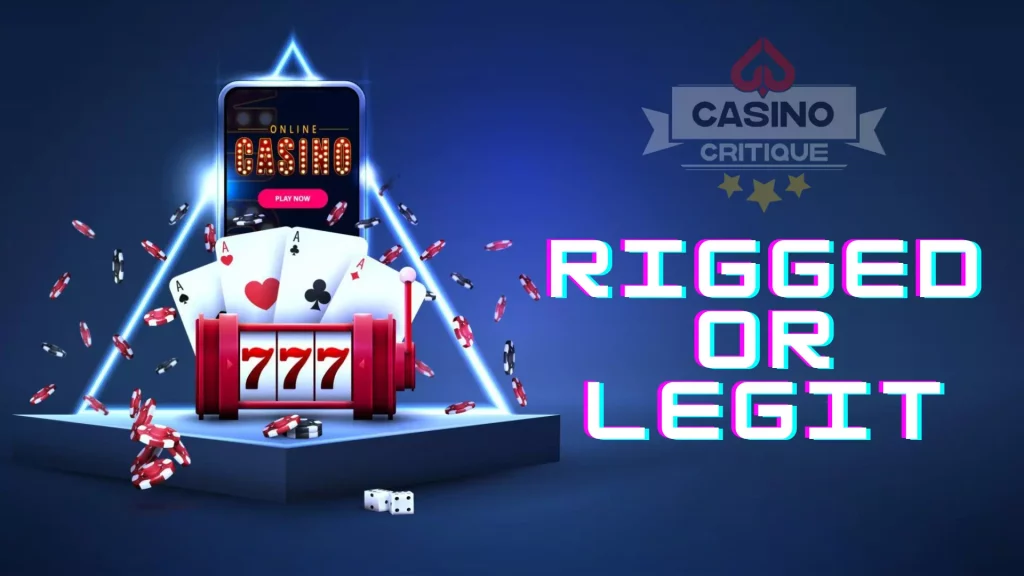 are online casinos rigged or legit