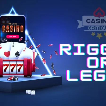 Are Online Casinos Rigged Or Legit?