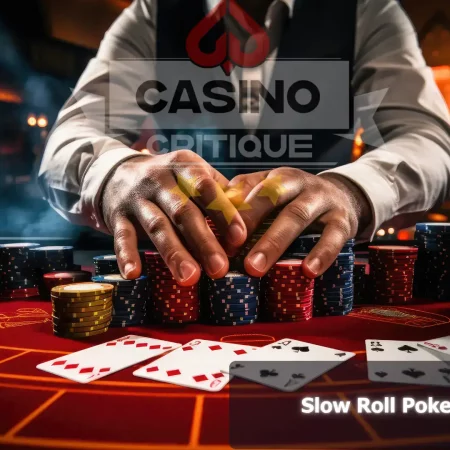 Slow Roll Poker Strategy – A Terrible Way Of Play