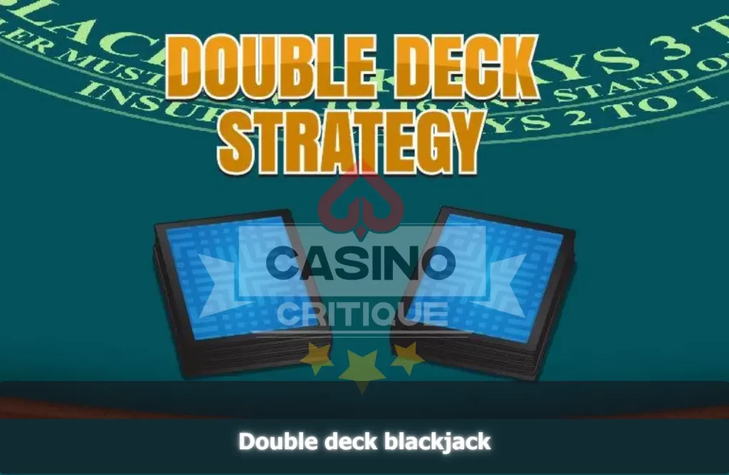double deck blackjack