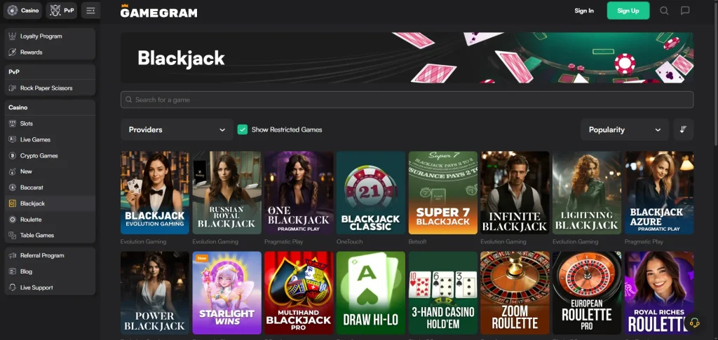 Blackjack